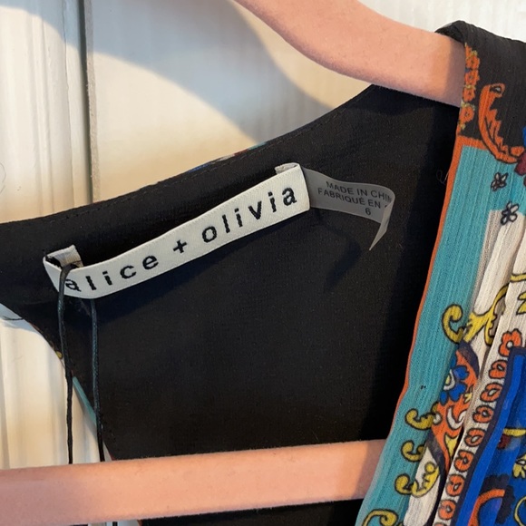 EUC Alice & Olivia Maxi in Royalty Paisley 6 - Picture 2 of 4